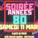 Soirée années 80 Chateny