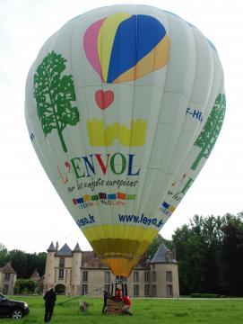 Montgolfière à Châtenay-sur-Seine