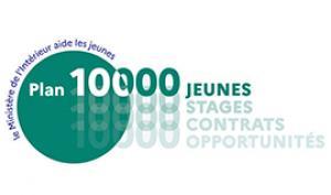 Logo 10 000 jeunes