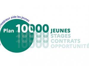 Logo 10 000 jeunes
